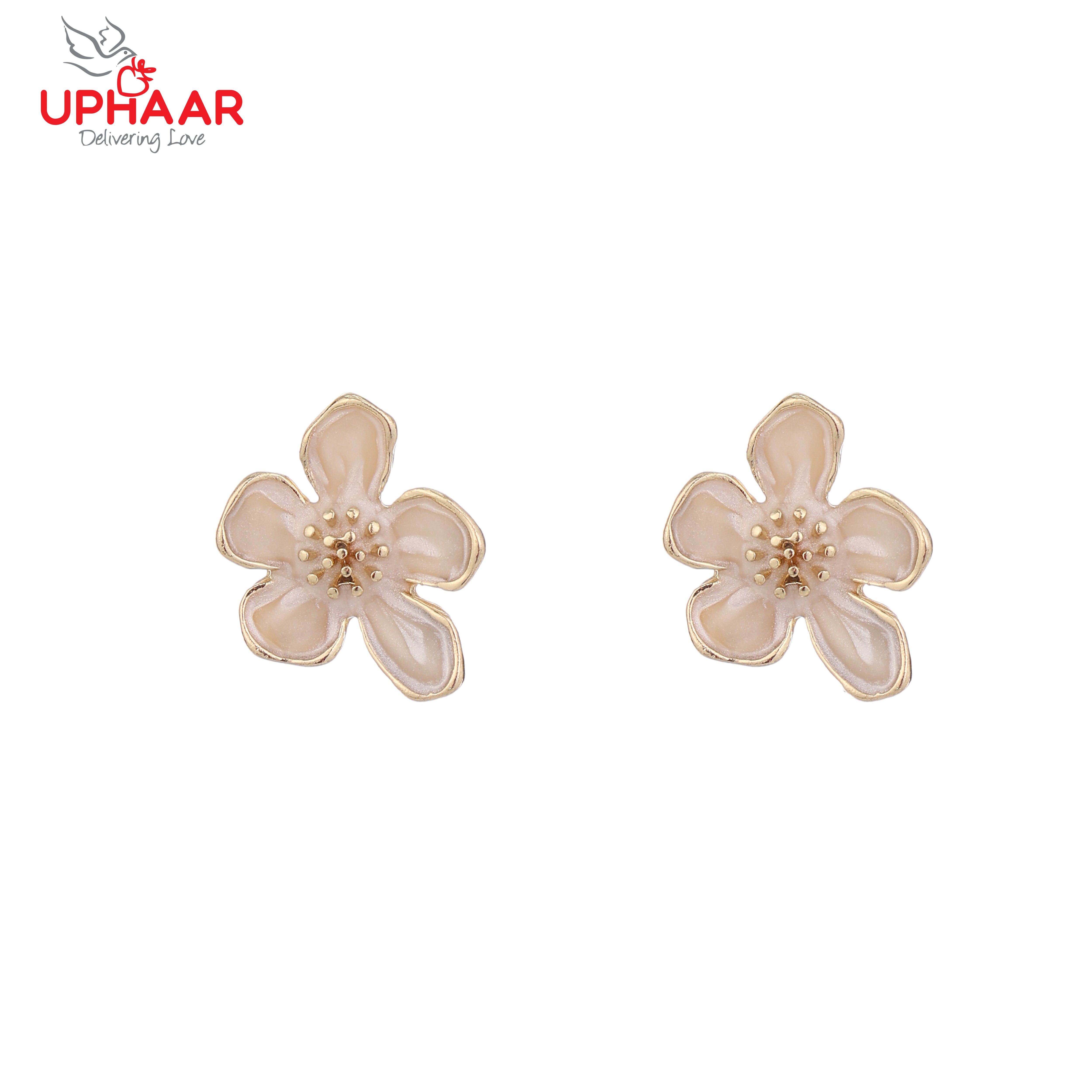 Korean-Style Blossom Dew Studs